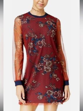 NWT bebop floral dress size large petite